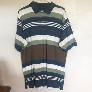 NAUTICA BUTTON UP POLO